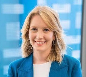 A headshot of Lauren Solomon from the National AI Centre