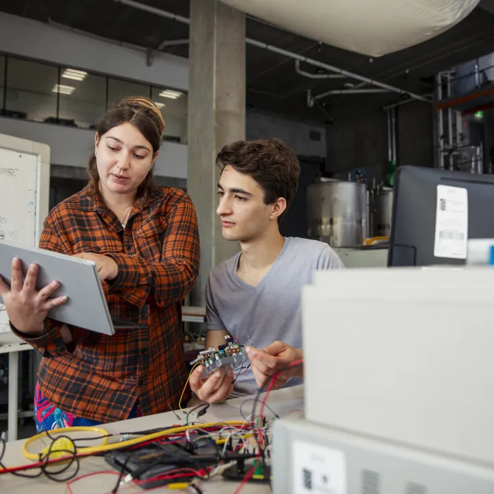 Small business mentor providing guidance